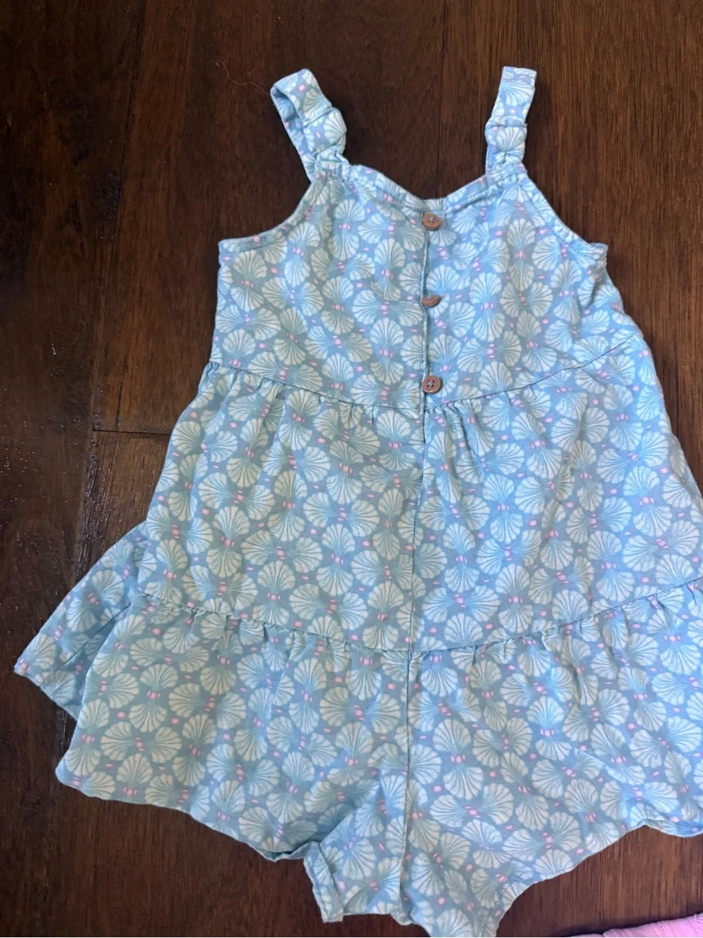 OshKosh B'gosh Pink Ribbed Tee & Pink Stitch Tank Set - 2pc
